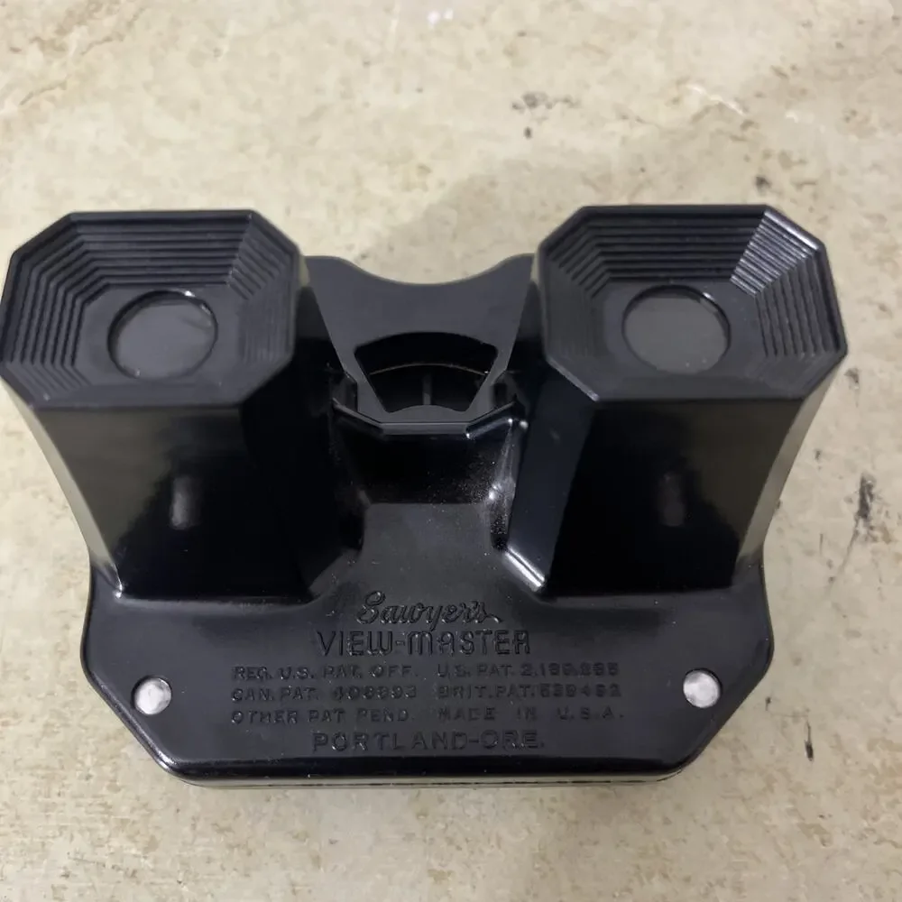 Vintage 1950 Sawyer's View-Master Black Made In USA WORKS